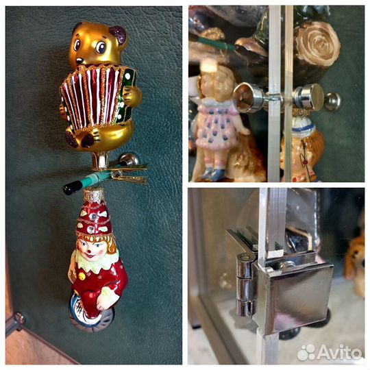 Ёлочные игрушки витрина для коллекции