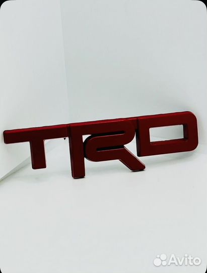 Эмблема наклейка значок TRD