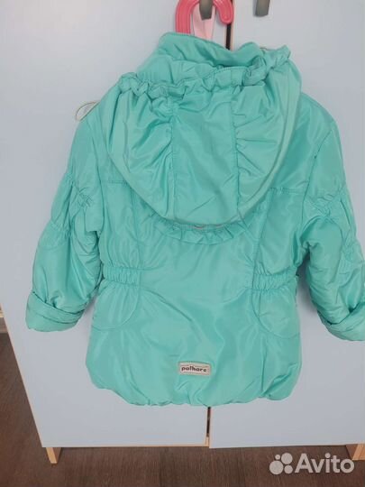 Куртка демисезонная, размер 98, штаны рейма