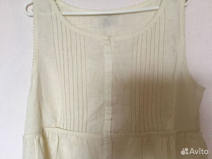 Платье льняное