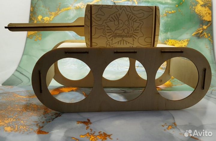 Конструктор танк деревянный
