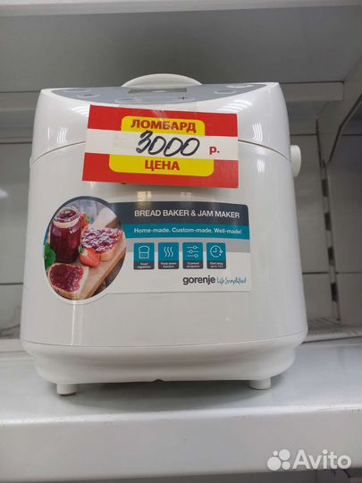 Хлебопечка gorenje