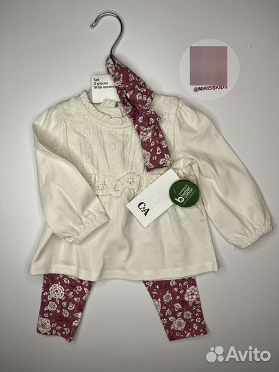 Одежда для девочки 56,62,68,74,80,86 hm c&a