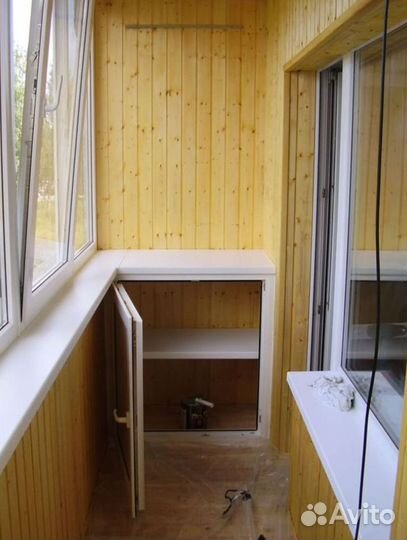 Остекление балкона и установка пластиковых окон