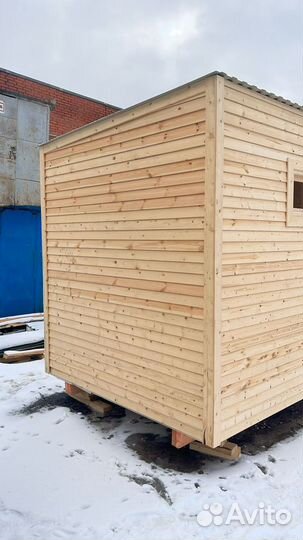 Каркасная баня 2 на 4, оборудованная прд ключ