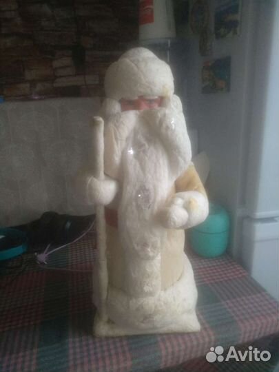 Дед мороз СССР ватный