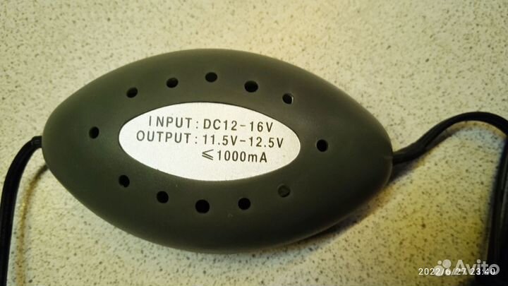 Адаптер блок питания 12v в прикуриватель автомобил