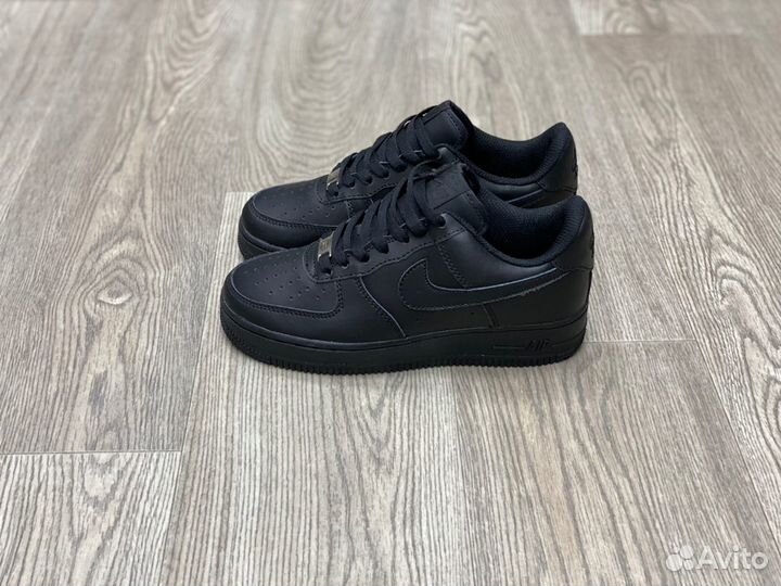 Кроссовки Nike Air Force 1 Black (36-45)