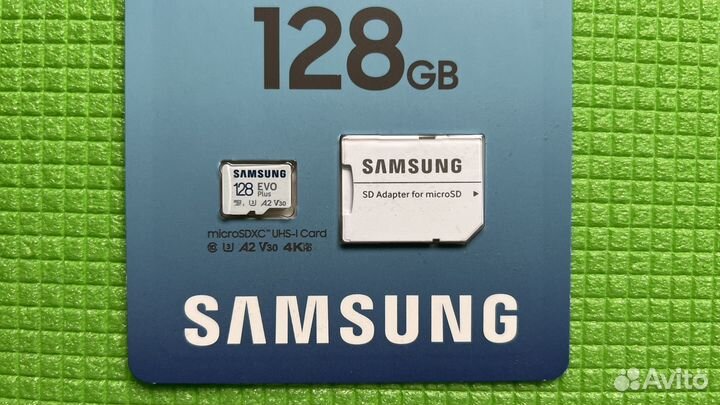 Карта памяти Samsung EVO Plus 128GB