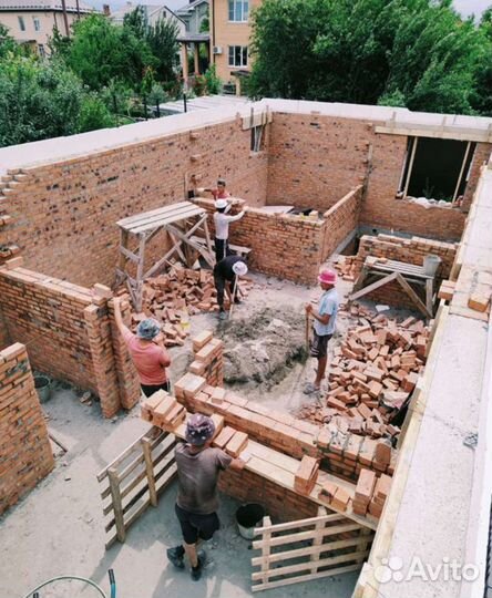 Строительные работы строительная бригада