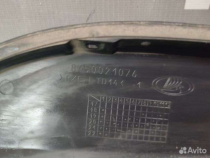 Накладка двери задняя правая LADA X-Ray Cross 1.6