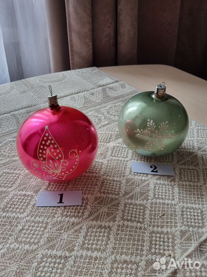 Елочные игрушки СССР