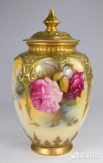 Ваза-ароматница, роспись, Royal Worcester, 1937 г