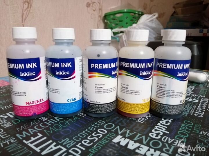 Чернила для принтера canon
