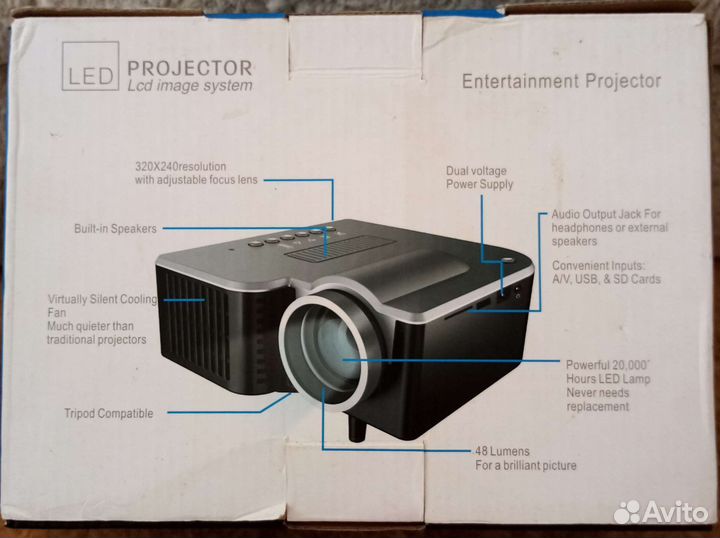 LED проектор UC28 +