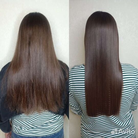 Кератиновое выпрямление волос и ботокс