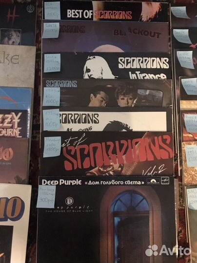 Винил грампластинки коллекция