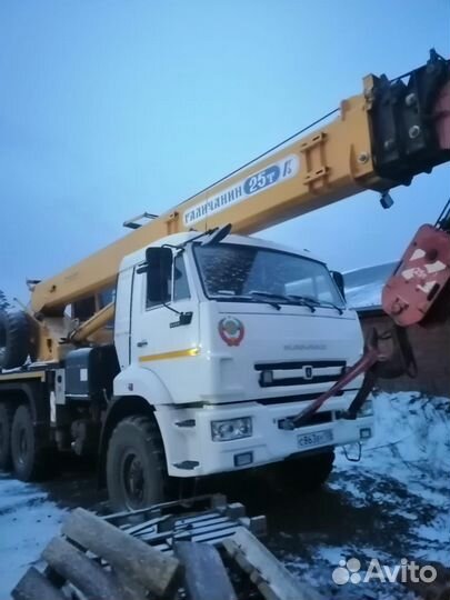 Аренда и услуги автокрана, 25 т, 28 м