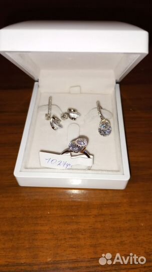 Серебряные серьги
