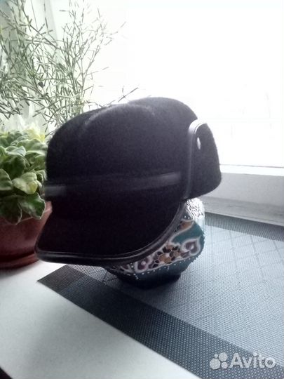 Меховая мужская кепка новая