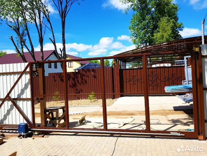 Откатные ворота