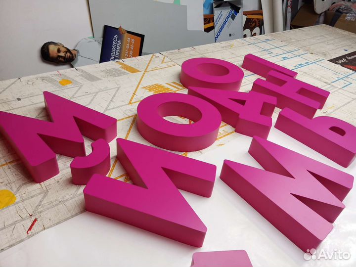 Светодиодные объемные буквы