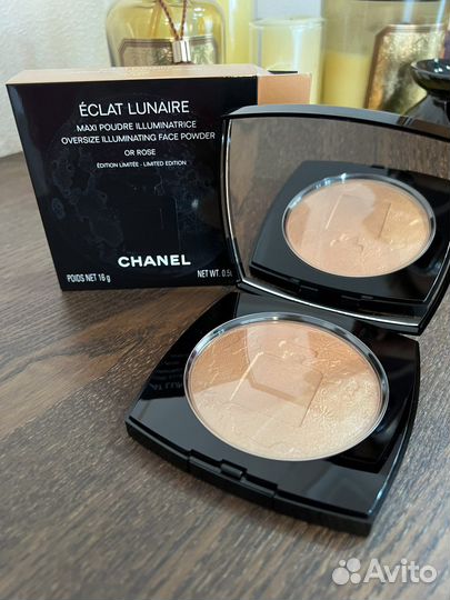 Chanel Eclat Lunaire or rose пудра бронзер
