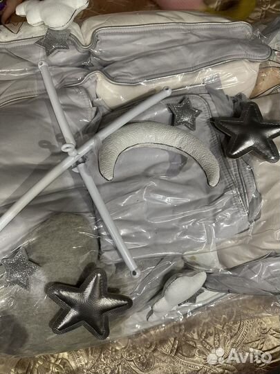 Бортики в кроватку комплект