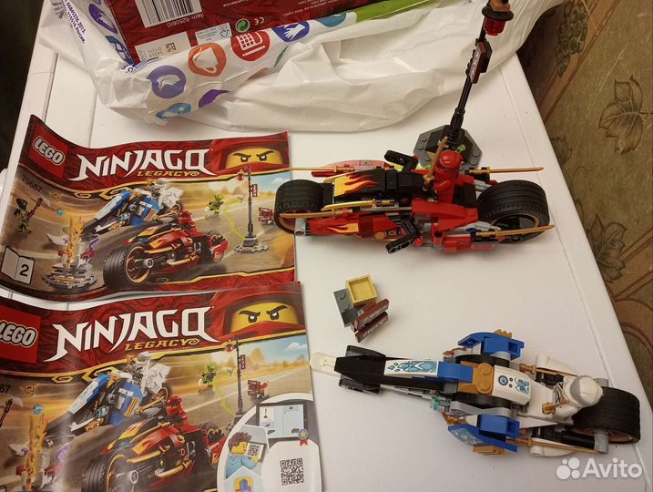 Lego Ninjago и Lego city
