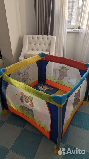 Манеж детский складной