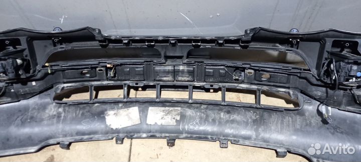 Передний бампер bmw x5 e53 рестайлинг, чёрный