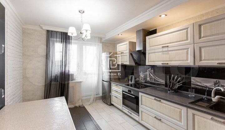 3-к. квартира, 86,8 м², 9/17 эт.