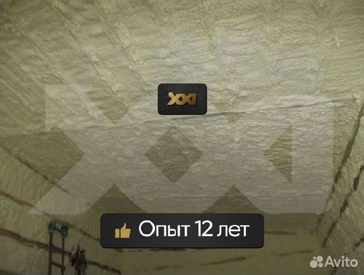Утепление дома ППУ от 100м2