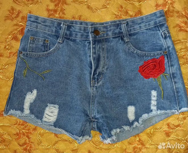 Шорты джинсовые