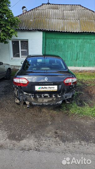 Renault Fluence 1.6 МТ, 2012, 200 000 км