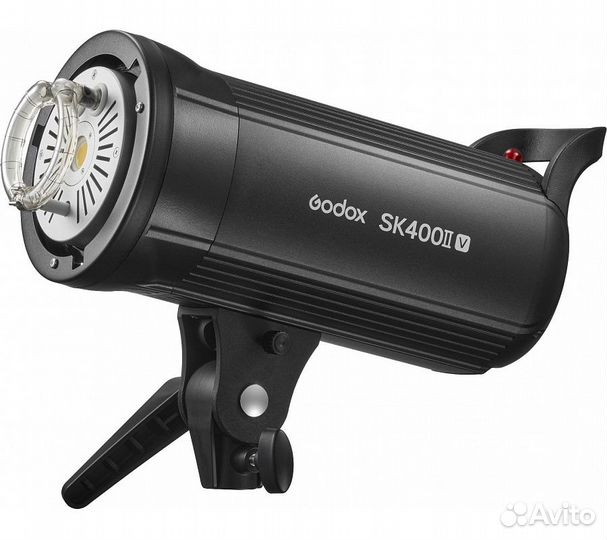 Вспышка студийная Godox SK400II-V со светодиодной