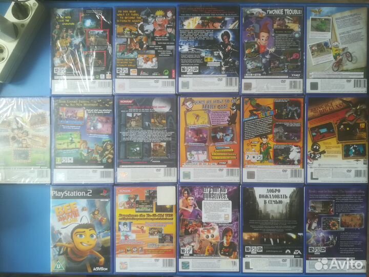 Диски игры sealed ps2 playstation2 пс2