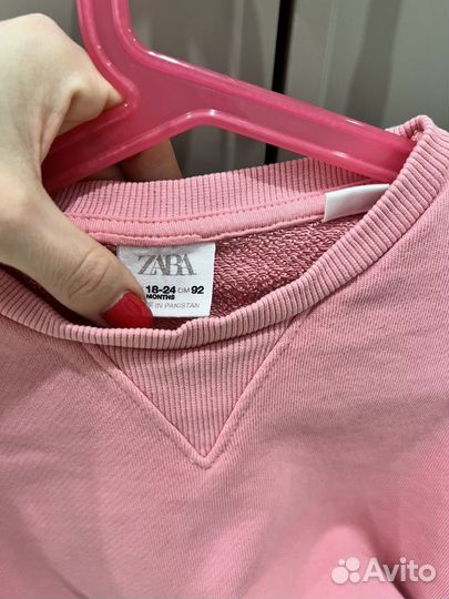 Свитшот кофта толстовка для девочки Zara 92/98