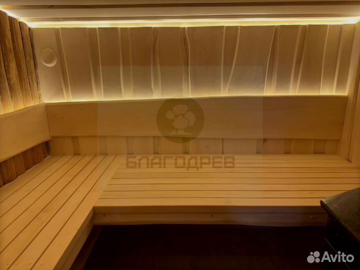 Необрезная доска липа 2 сорт 50 мм термо