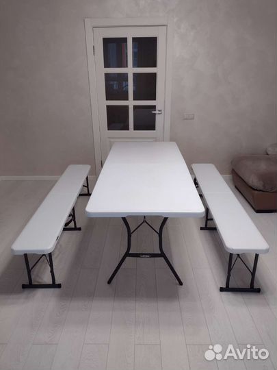 Аренда столов и стульев, скамейки