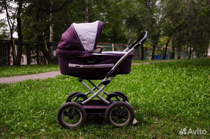 Классическая коляска люлька Peg-Perego Young Auto