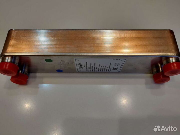 Теплообменник Danfoss фреон вода 30 bar