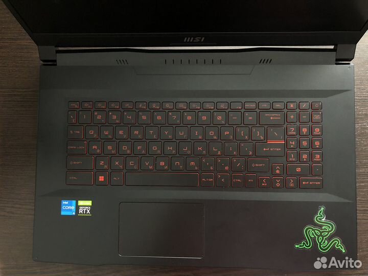 Ноутбук MSI GF76 Katana