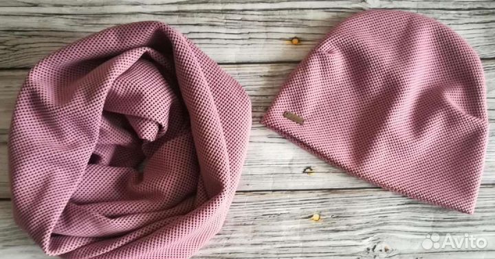 Комплект Verenitsa шапка, снуд новый