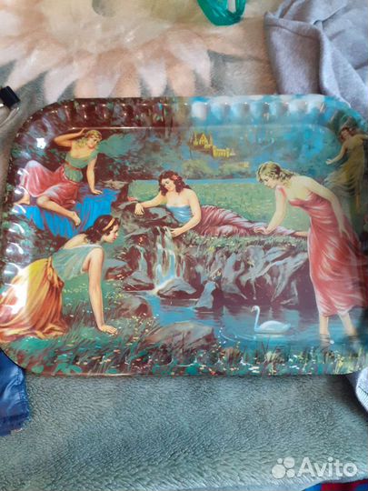 Расписные подносы.ссср