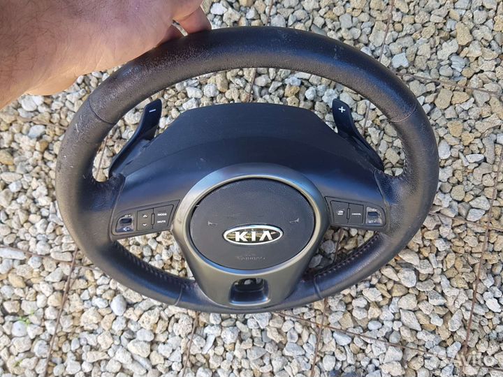 Руль с безопасностью kia cerato 2