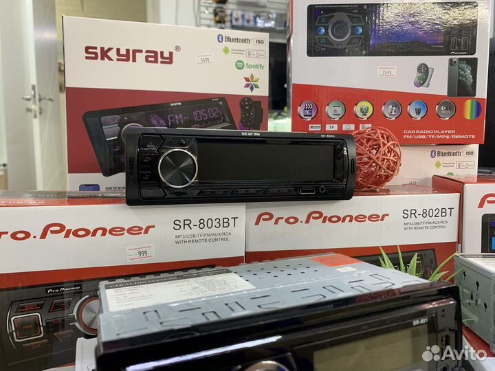 Магнитола 1 Din DV-Pioneer (новые, гарантия)