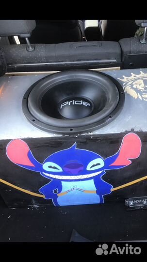 Сабвуфер Pride мт 15 с коробом