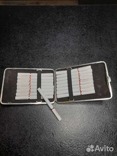 Серебряный портсигар