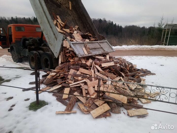 Дрова горбыль